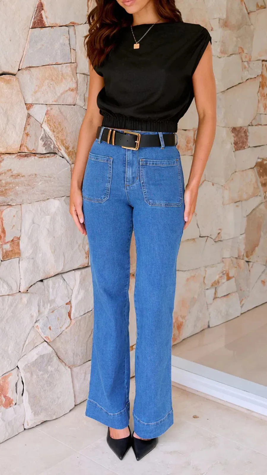 Soft Stretch Denim Jeans