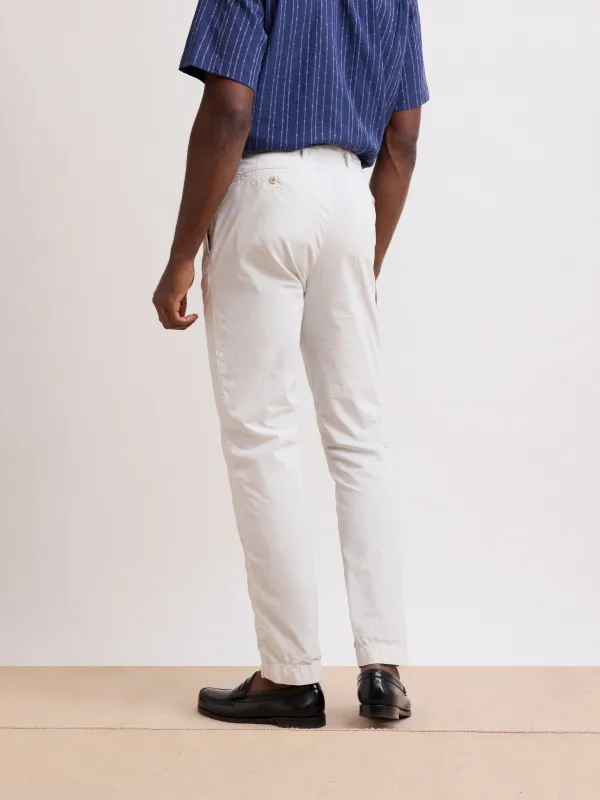 Men's Cement Casual Style Straight-Fit Pants