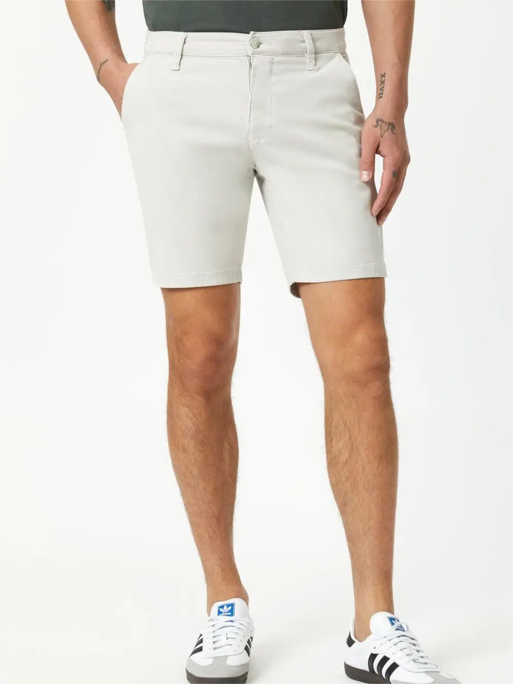 Light Khaki Men's Chino Shorts
