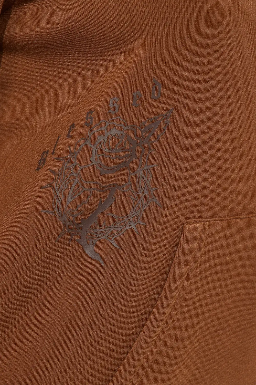 Blessed And Grateful Hoodie - Brown