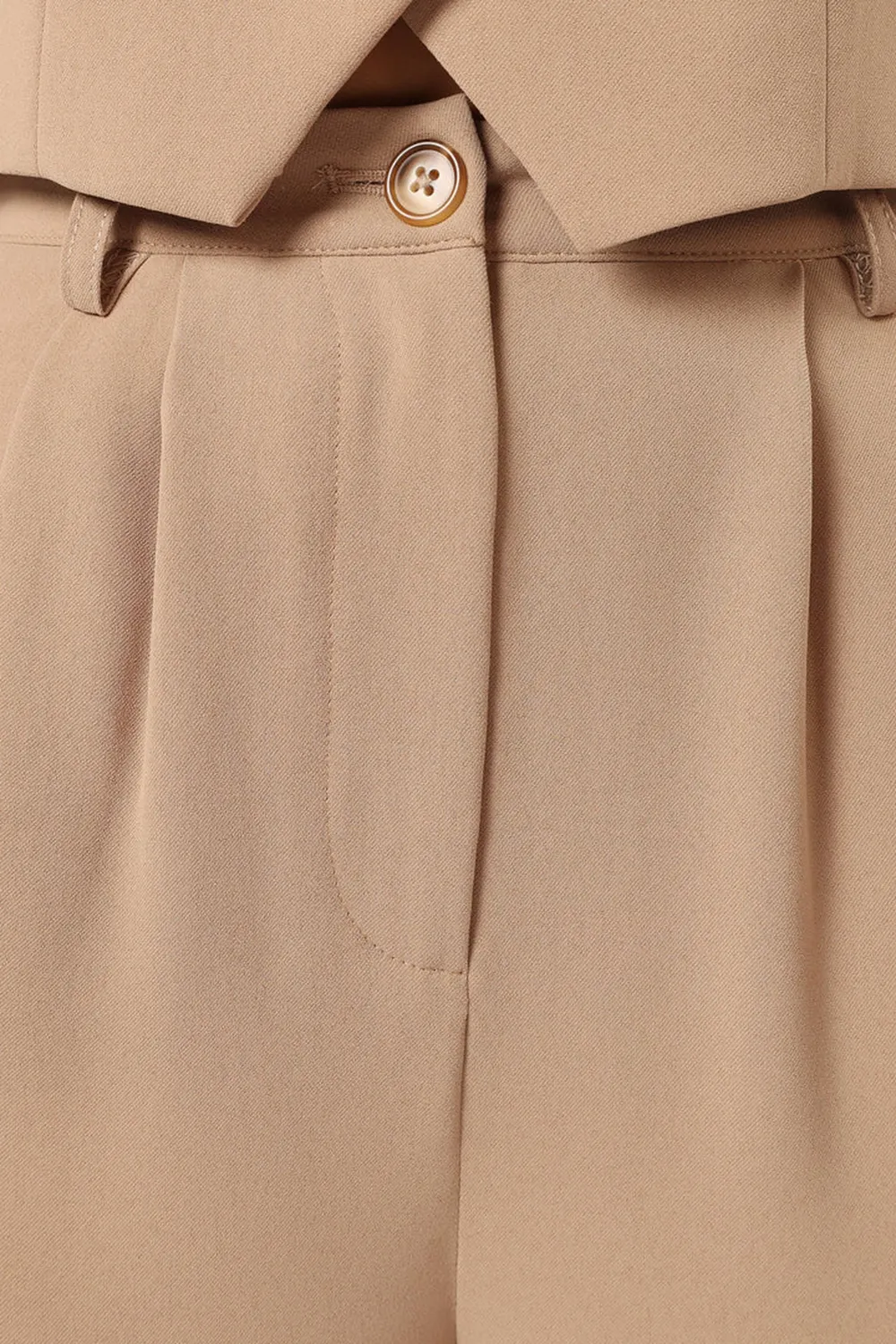 WIDE LEGS PANT - BEIGE