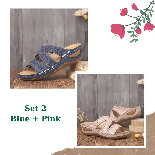 ?Premium Orthopedic Thick Platform Slipper Sandals