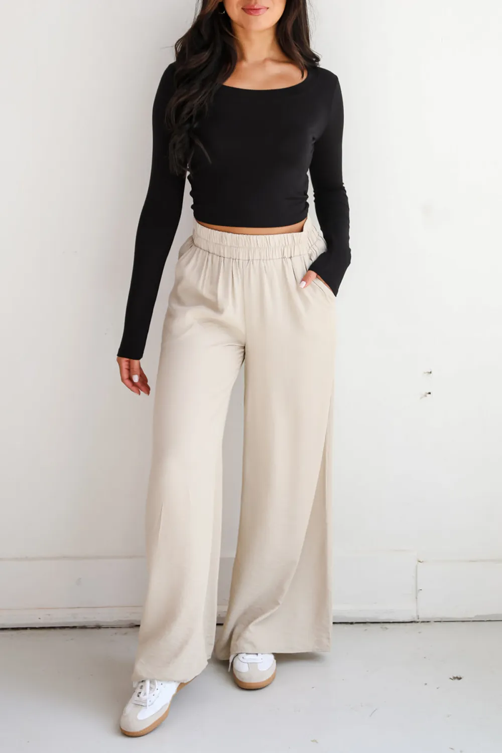 Positively Delightful Wide Leg Pants