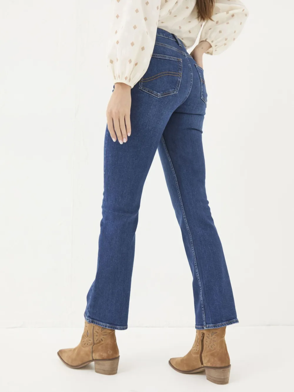 Brooke Indigo/Blue Bootcut Jeans