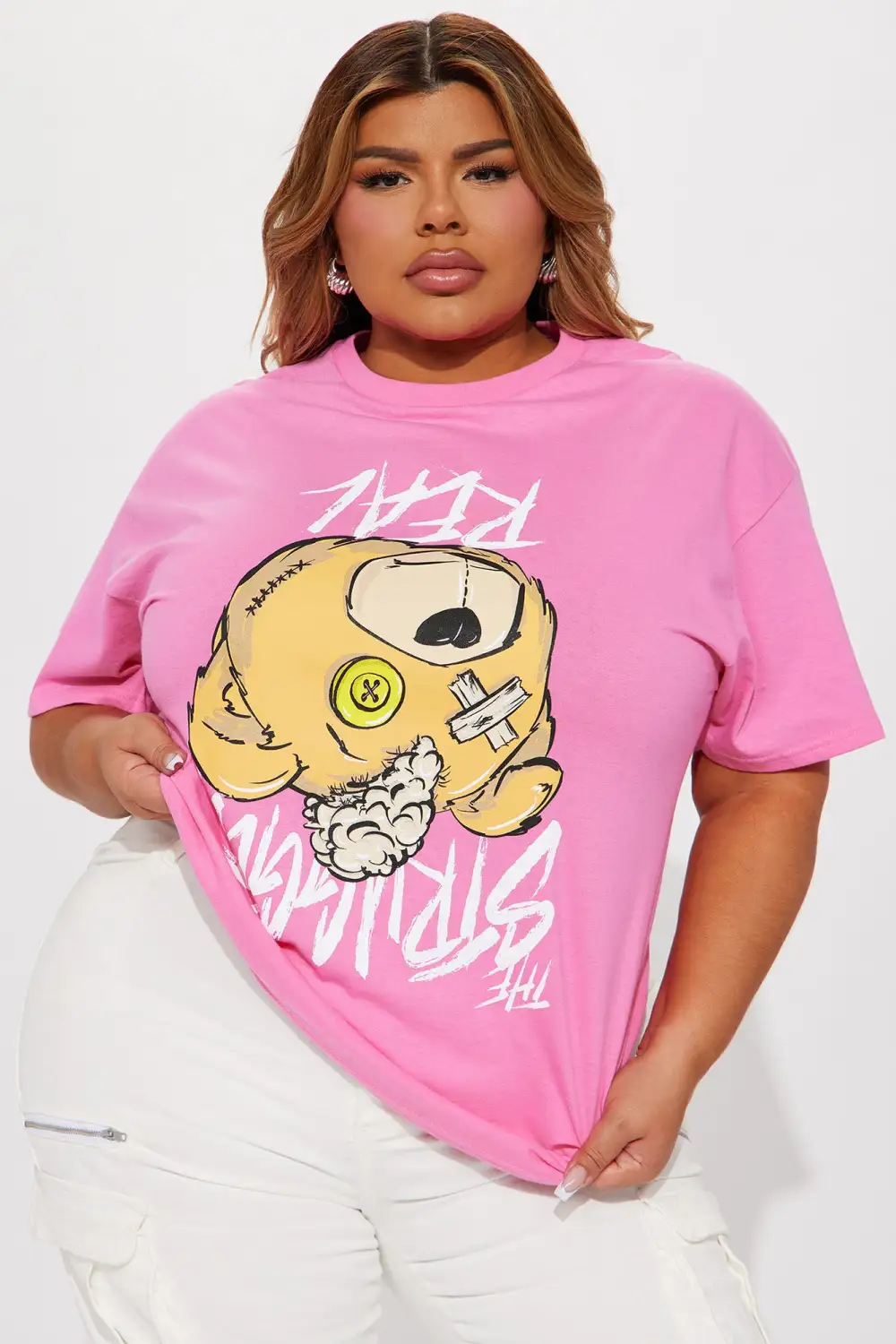 Today Is Cancelled Graphic Tee - Pink