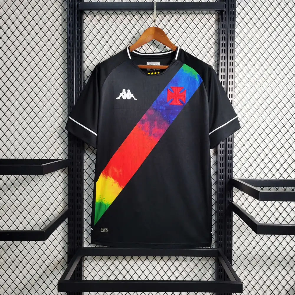 Camisa Vasco da Gama LGBT 21/22 - Preta