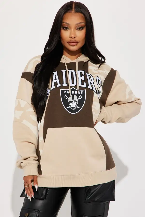 Raiders Camo Hoodie - Brown/combo