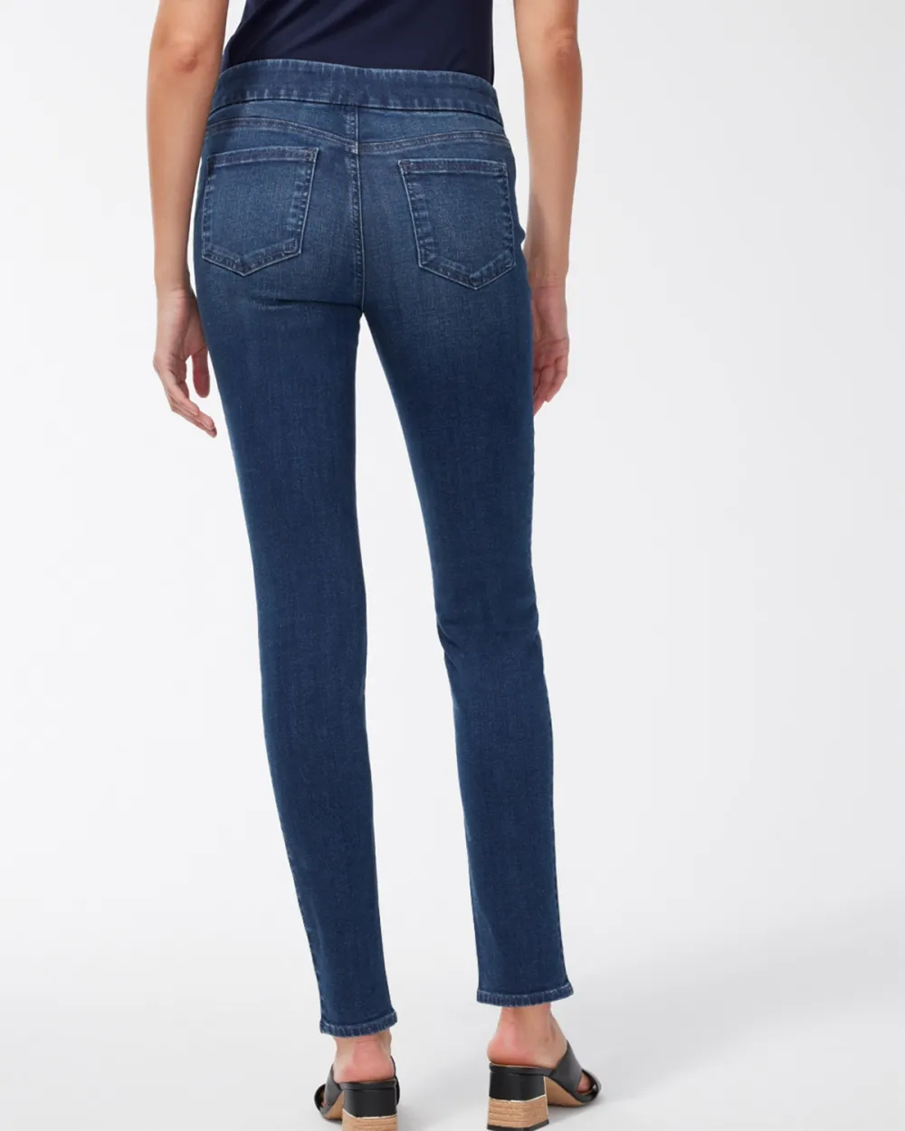 Tight Fit Tapered Leg Jeans