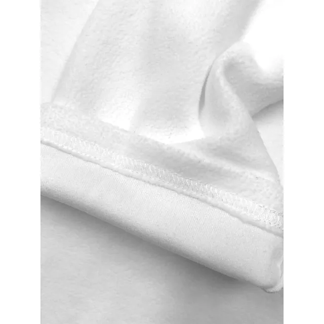 Women's Fleece Lounge Sets 2 Pieces Solid Color Fluffy Fuzzy Warm Pajama V Neck Long Sleeve for Fall Winter White S 3XL