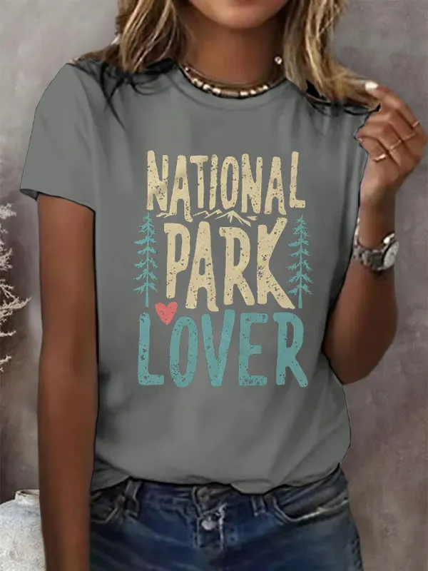 National Park Lover Comfort Colors T-Shirt