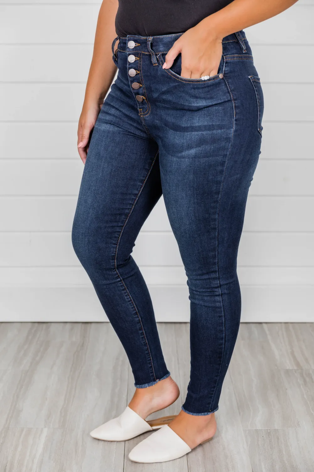 The Chelsie Dark Wash Jeans
