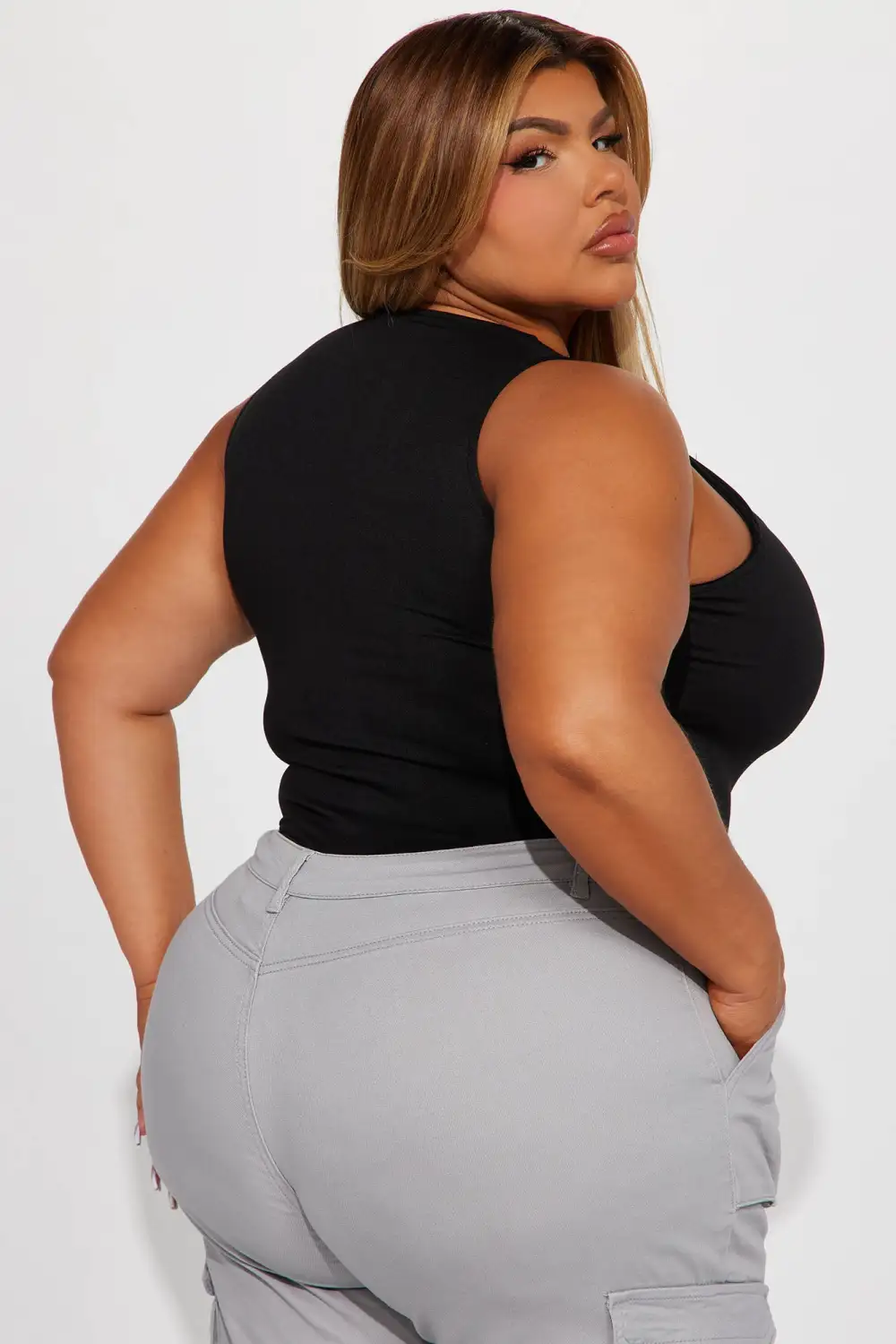 Eli Cut Out Bodysuit - Black