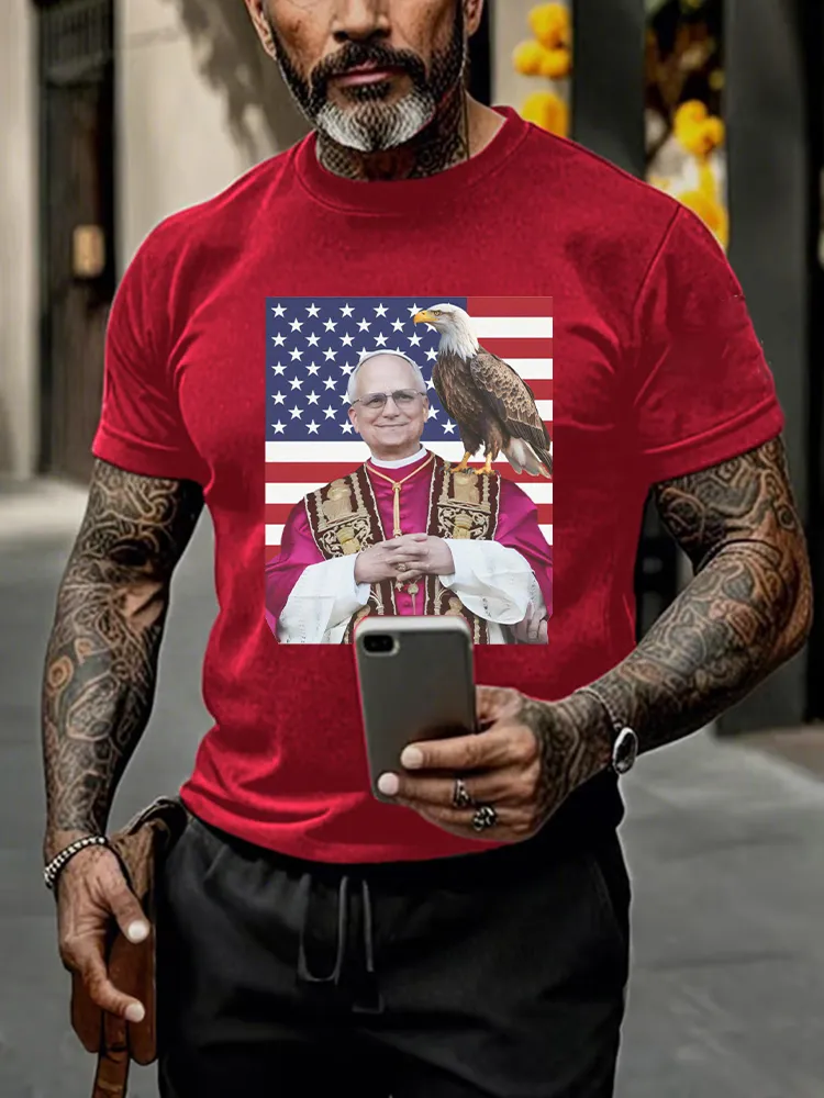 Men'S Pope Leo Xiv 8th May 2025 Printed T-Shirt