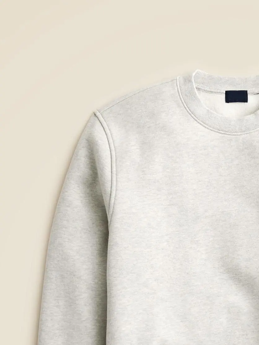 Grey Crew Neck Sweatshirt