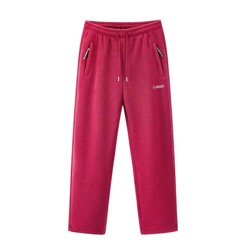 Men'S Outdoor Heavyweight Fleece Jacket&Men's Winter Outdoor Sports Fleece Pants-2 price set - Double-Sided Warm Hooded Coat With Full Zip, Multi Pockets & Machine Washable Polyester For Camping Hiking Casual Wear