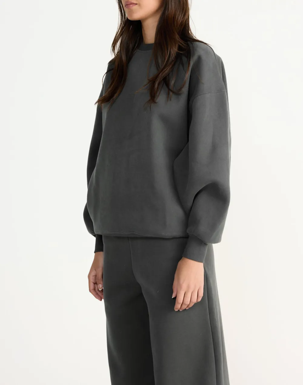 Fashionable Drop Shoulder Loose Sweater