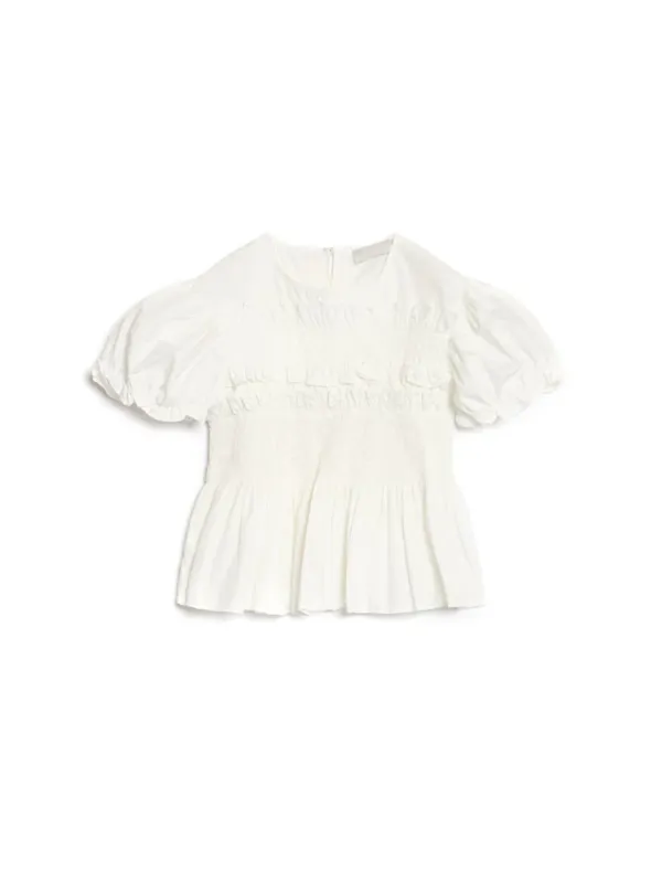 Lounge Free Wearing Style Ruffle Top