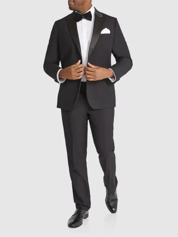 BLACK TUXEDO SUIT JACKET