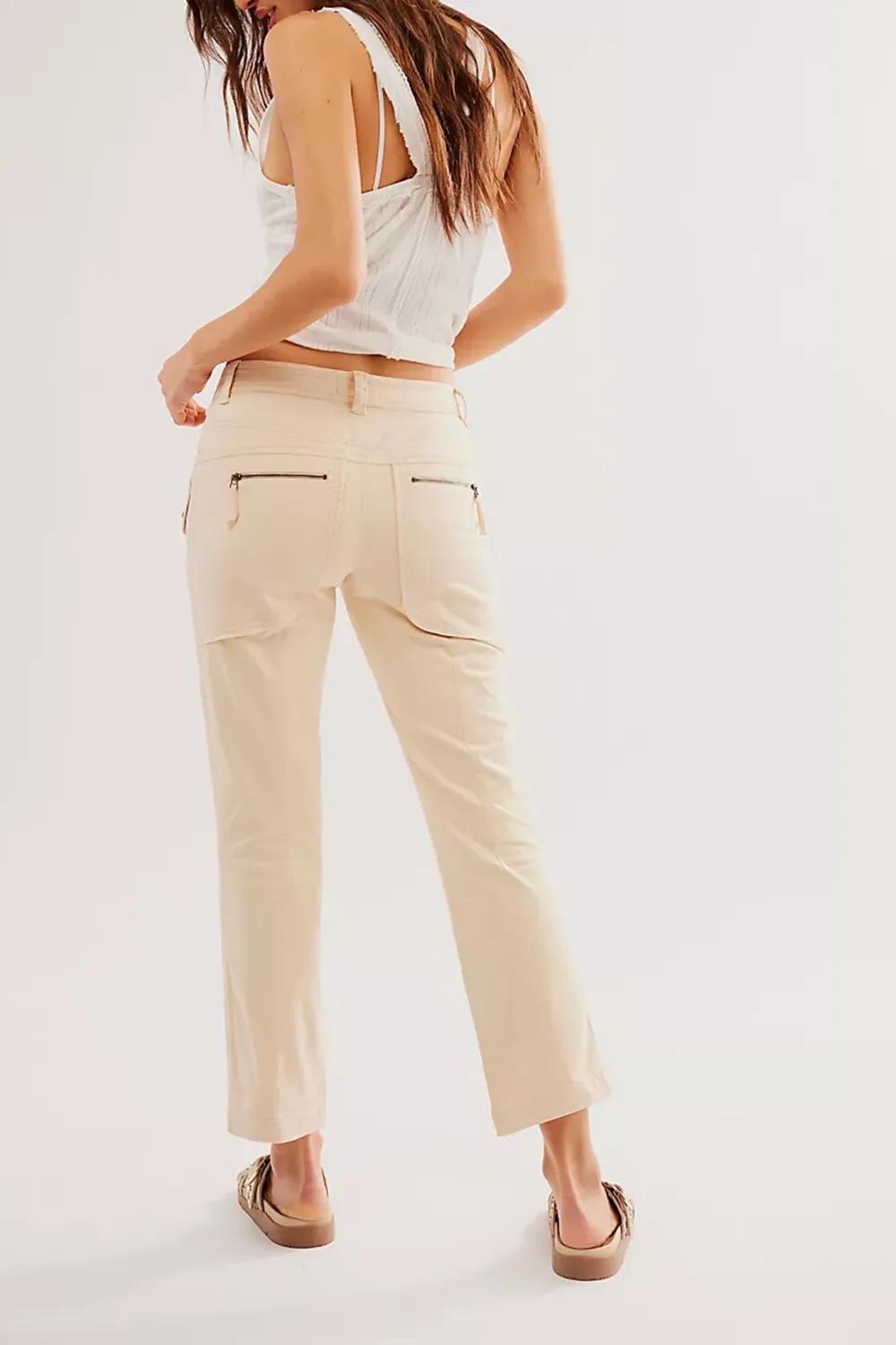 Cargo Pocket Moto Pants