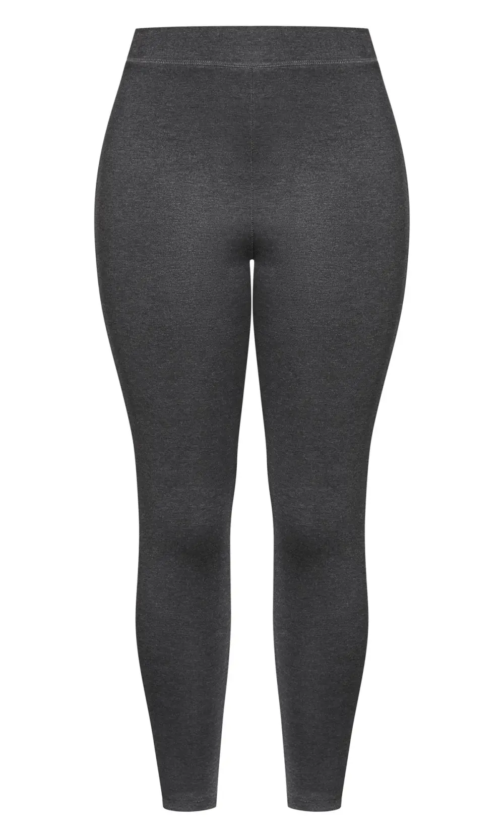 Evans Charcoal Grey Stretch Leggings