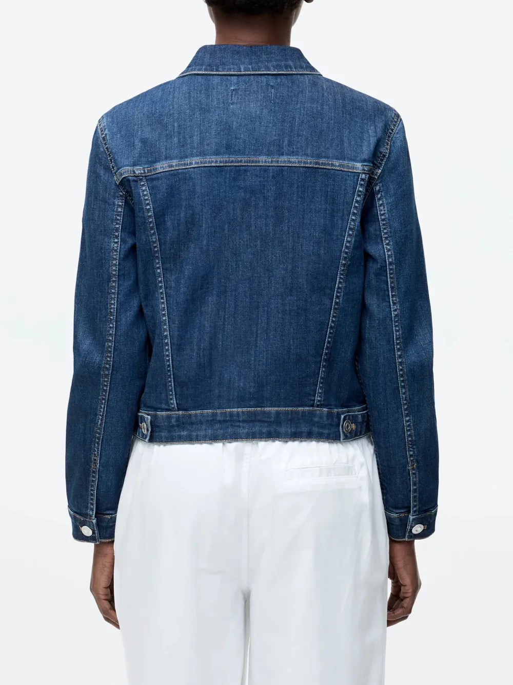 Classic Versatile Short Denim Jacket