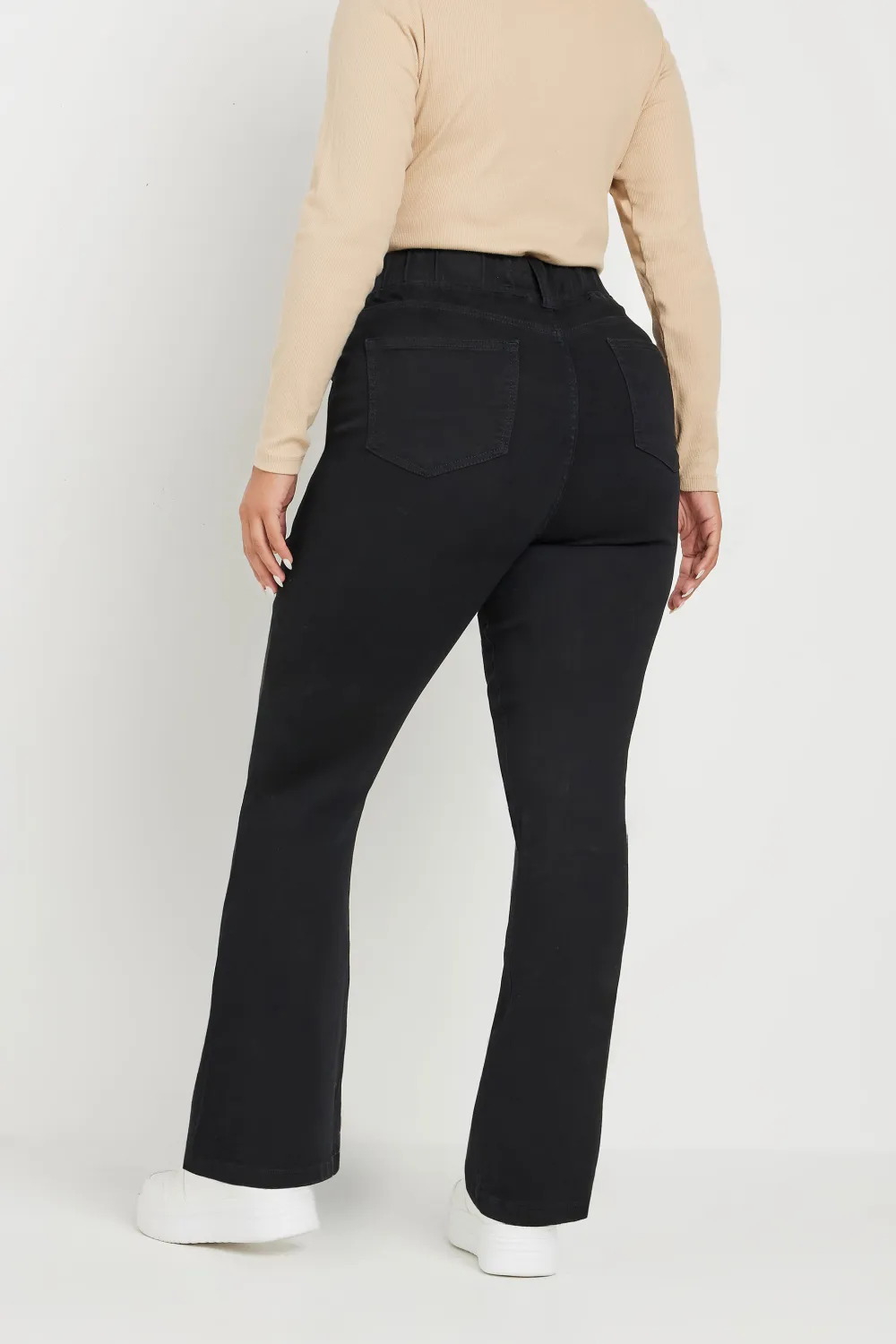 YOURS Curve Black Bootcut Jeggings