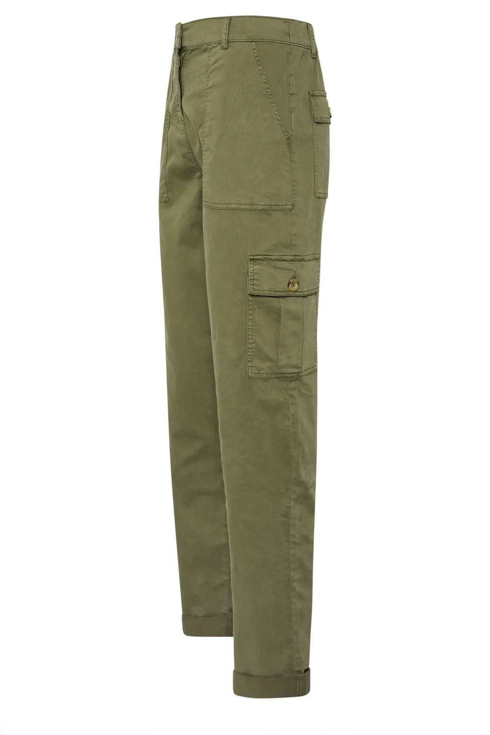 Cargo Pocket Straight Leg Jeans
