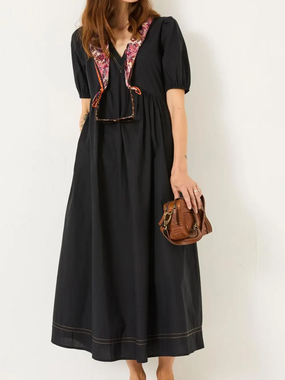 Black Remi Midi Dress