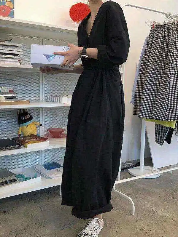 Original Empire Elasticity Wide Leg Jumpsuits