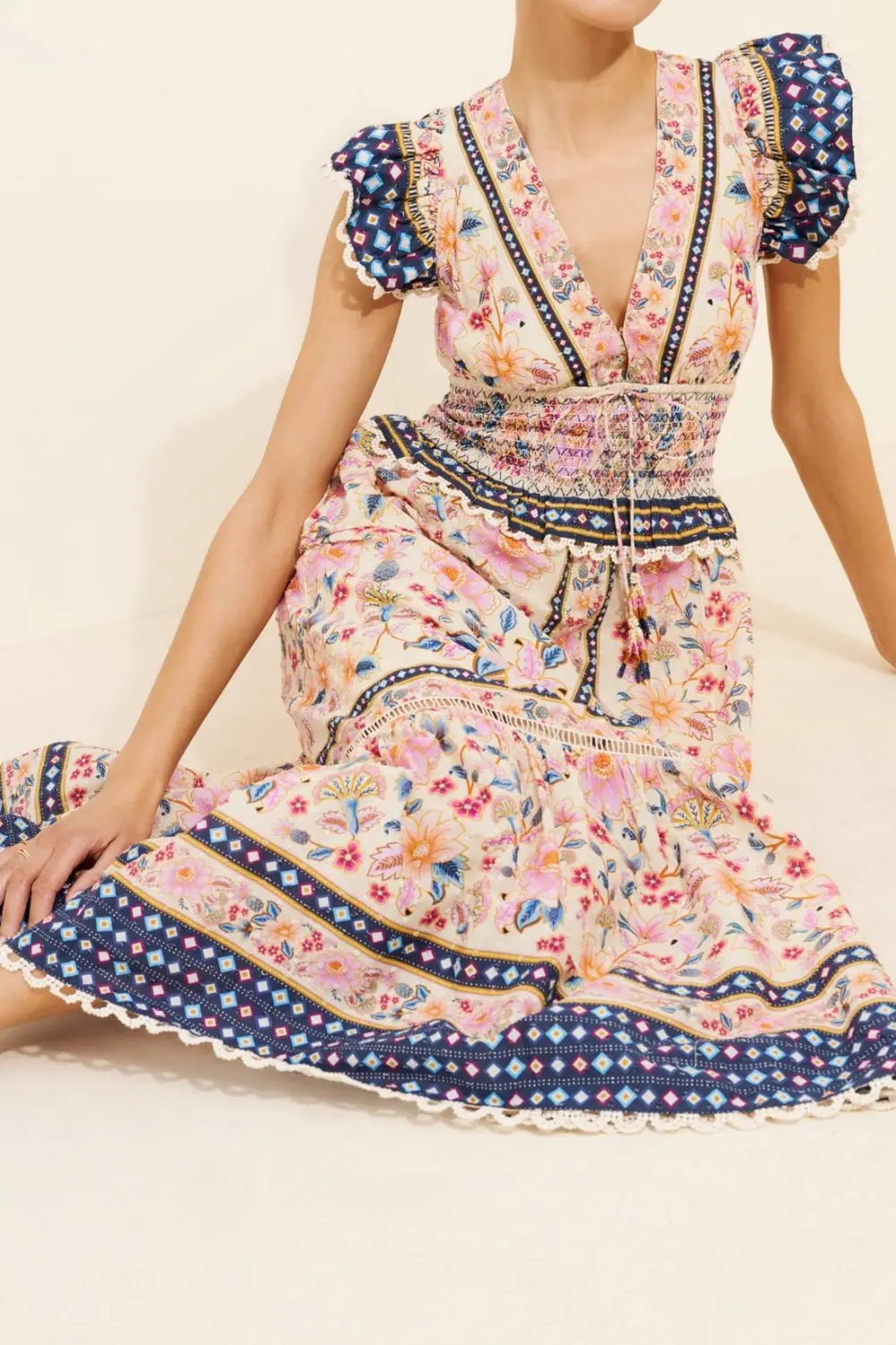 Superbloom Tapestry Maxi Dress