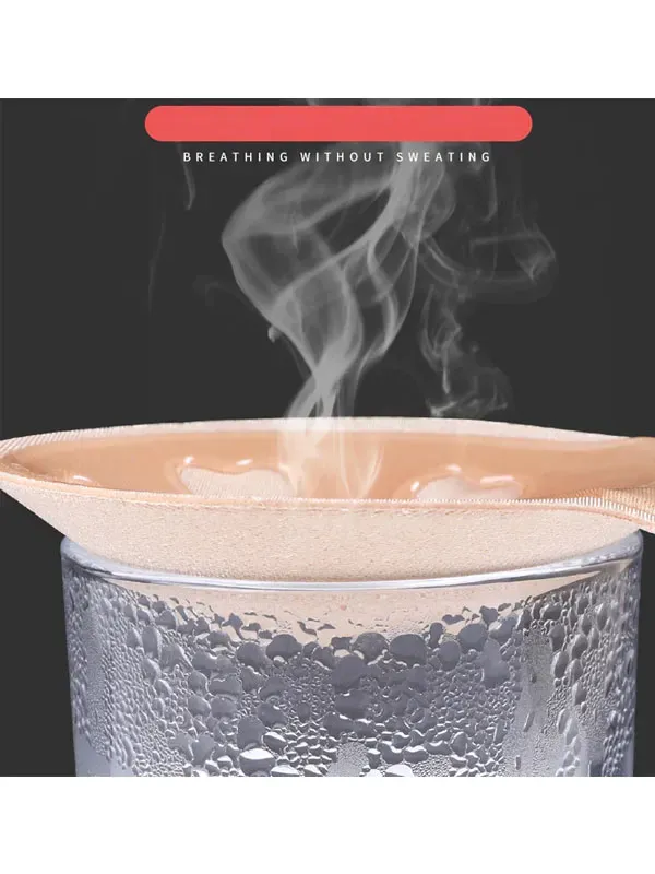 Invisible silicone breast patch anti-bump anti-gloss rabbit ears lifting chest patch