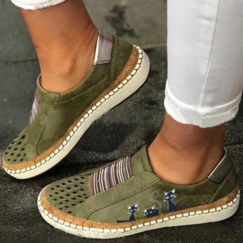 Women's Breathable Flat Bottom Bunion Corrector Sneaker Shoes