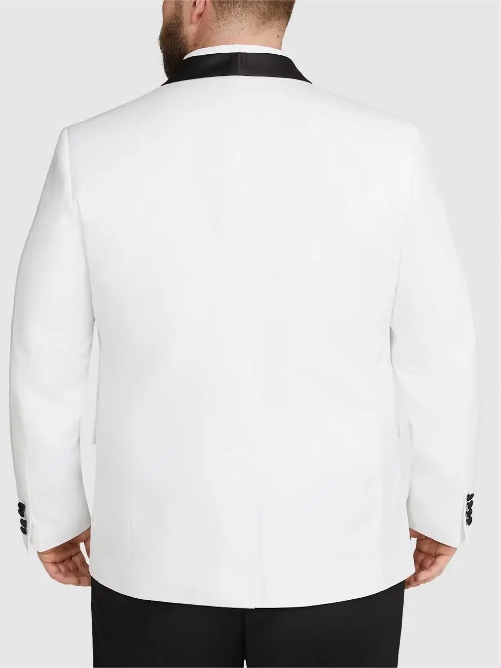 IVORY TUXEDO SUIT JACKET