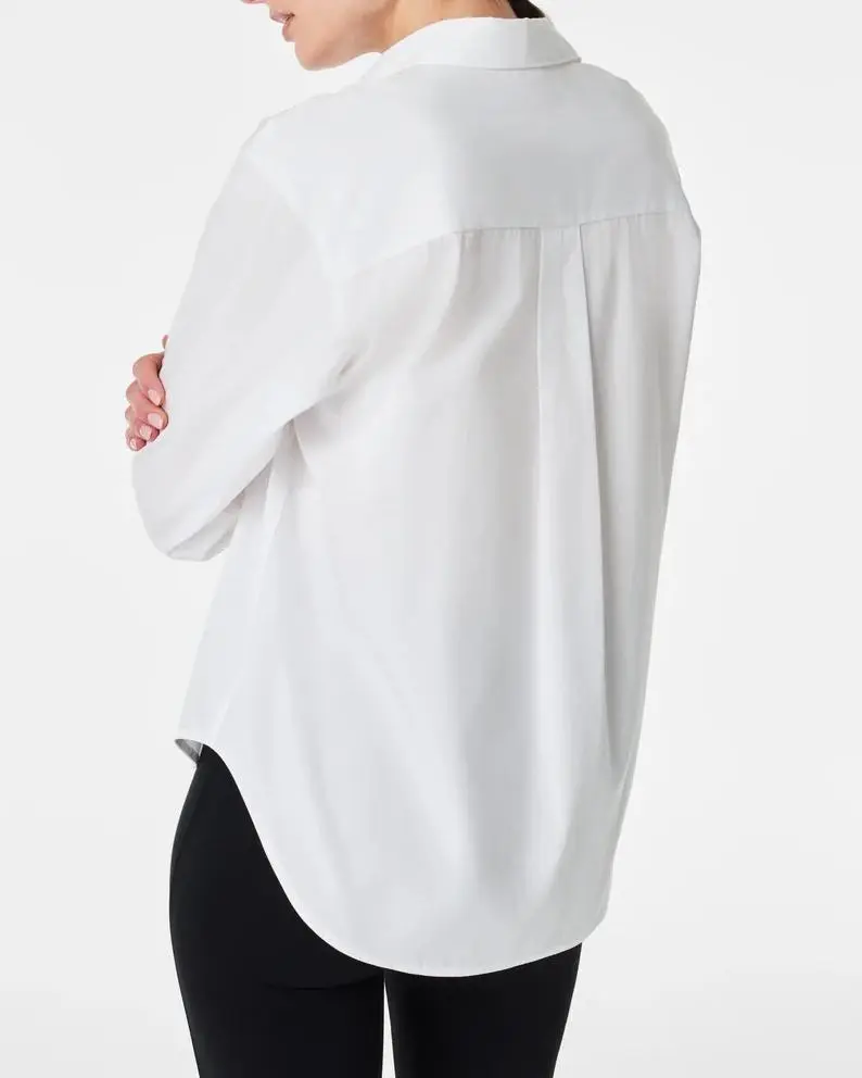 Poplin Oversized Button Down