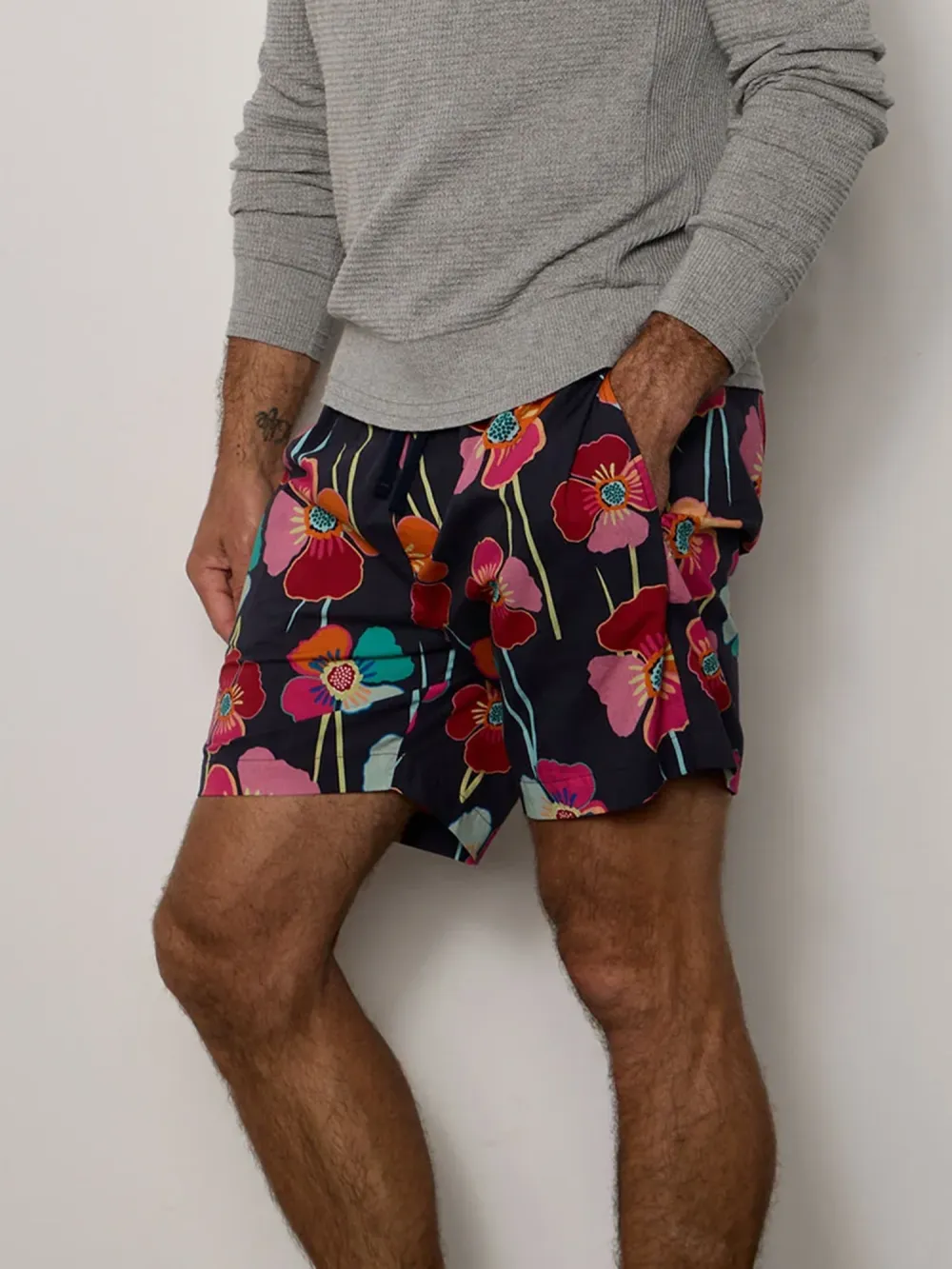 Flower Pattern Shorts