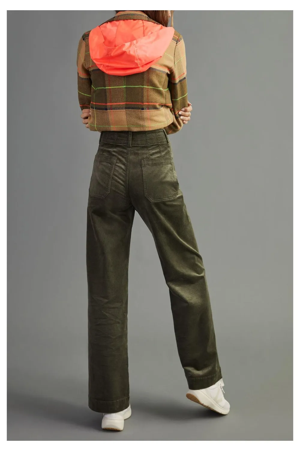 Colette Corduroy Wide-Leg Pants