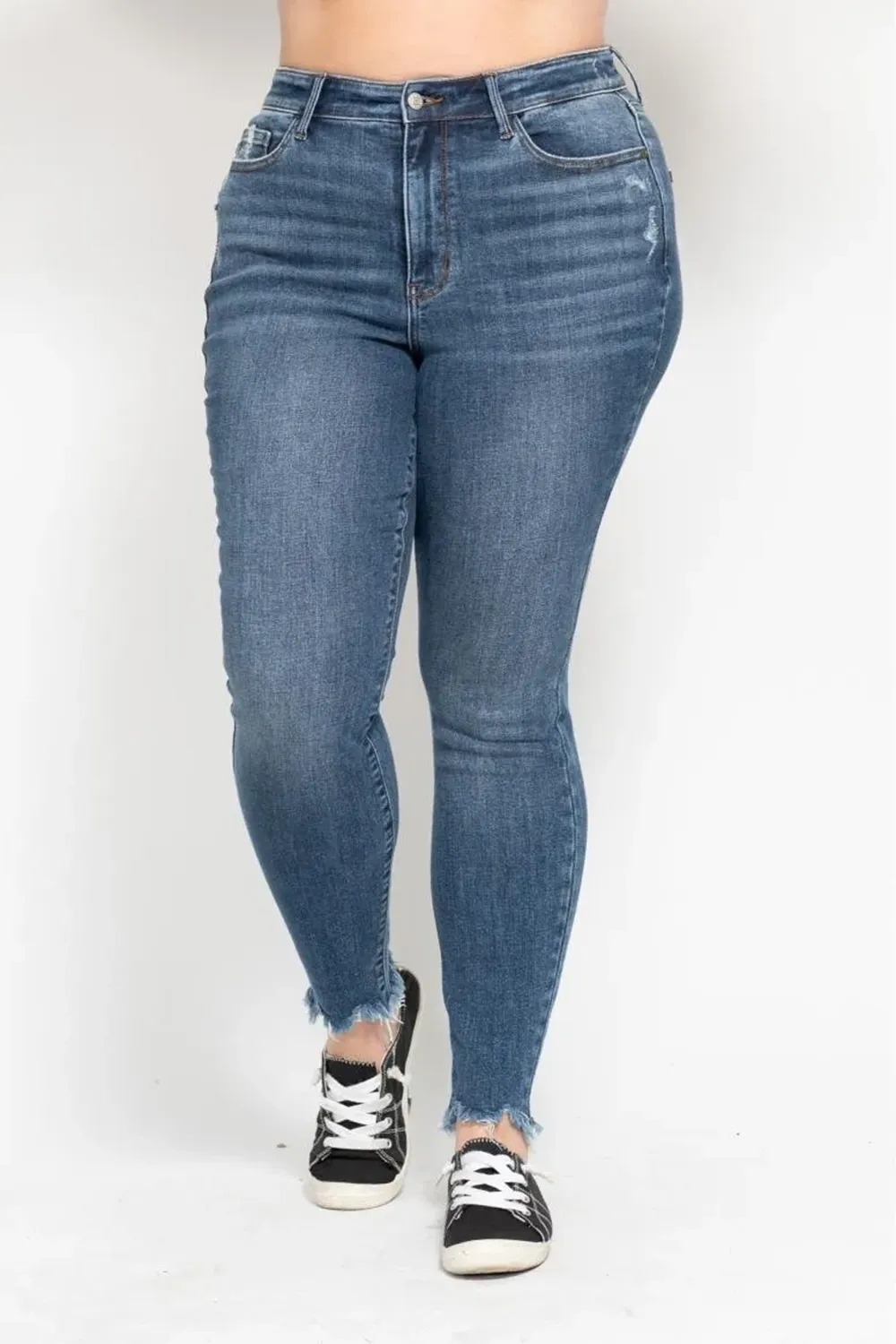 All-Match Stretchable Leggings  Dark Blue Trousers