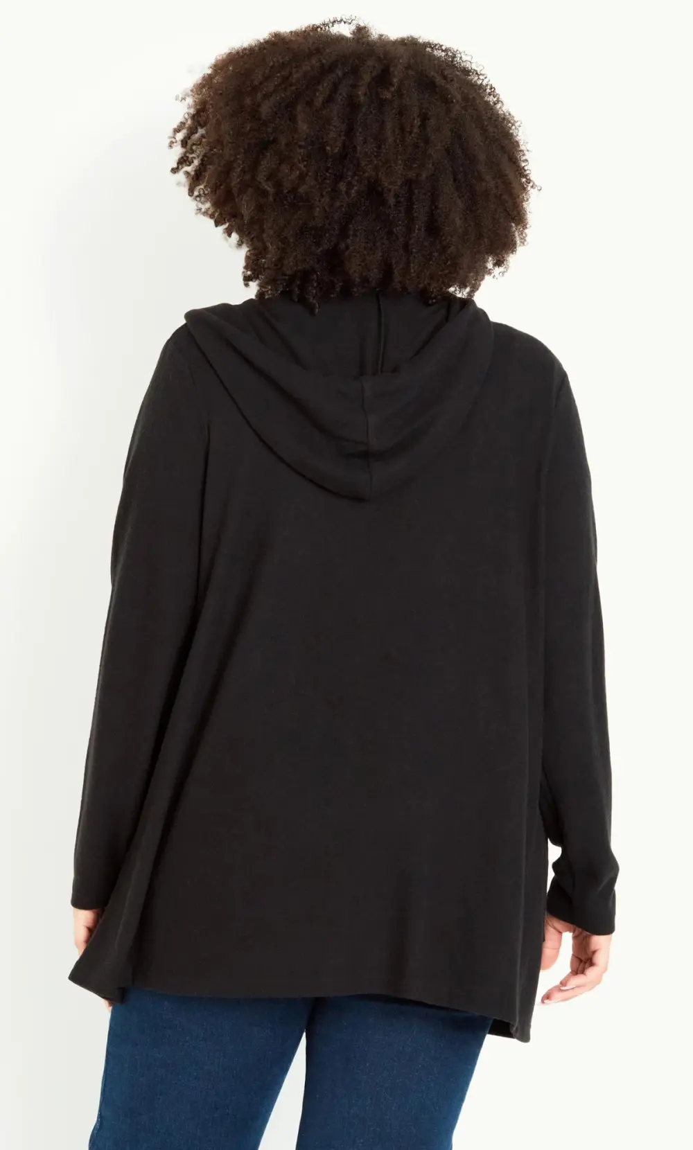 Evans Black Soft Touch Cardigan