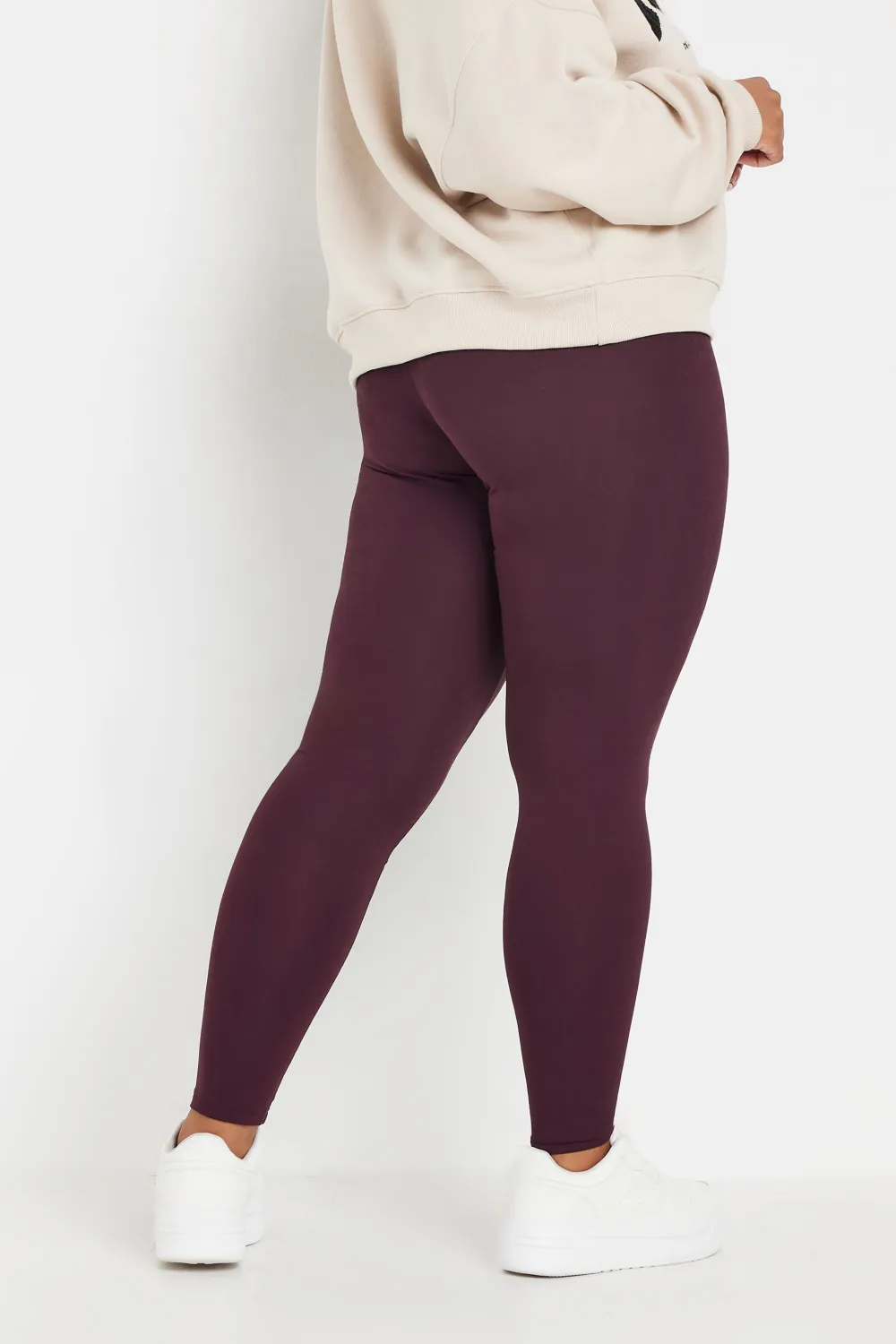 YOURS Curve Navy Blue Soft Touch Stretch Leggings