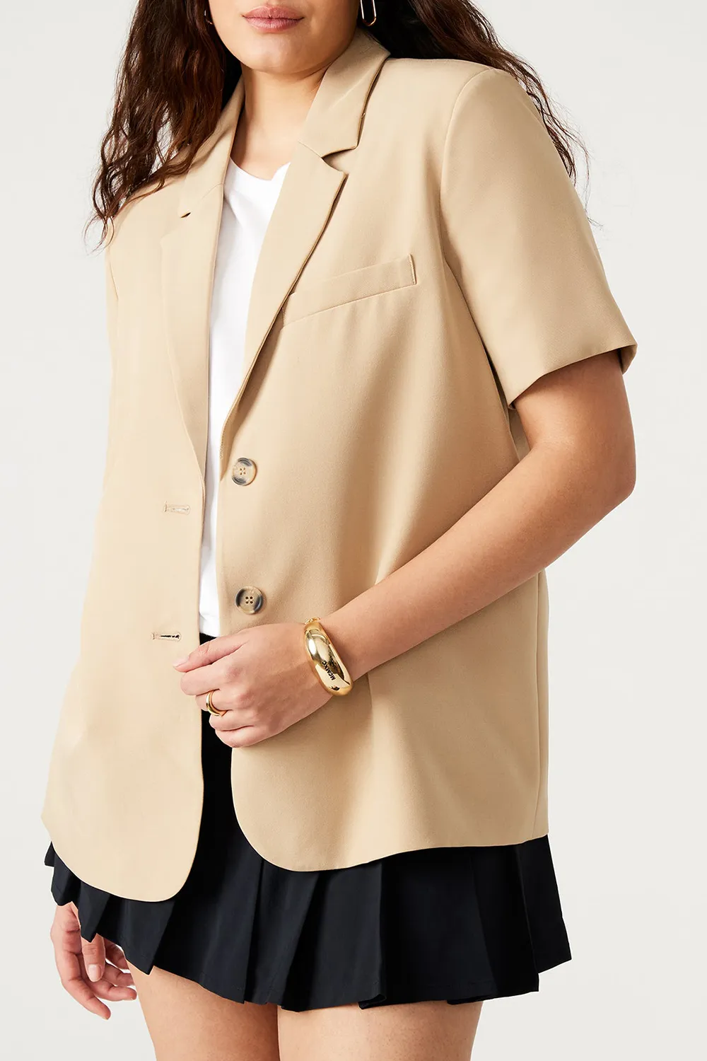 REGULAR BLAZER KHAKI