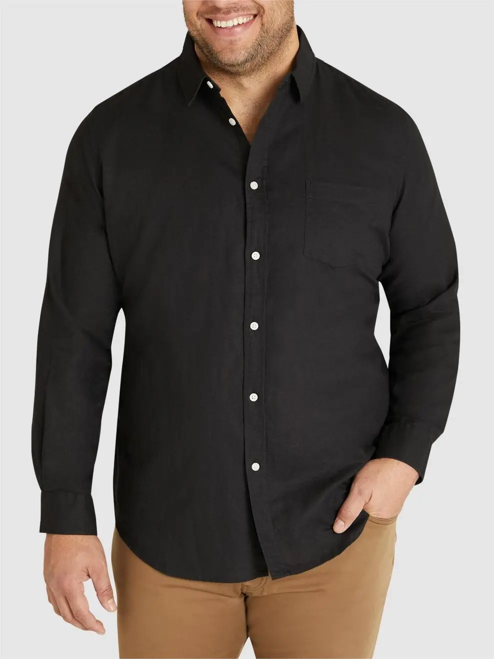 LINEN LONG SLEEVES SHIRT