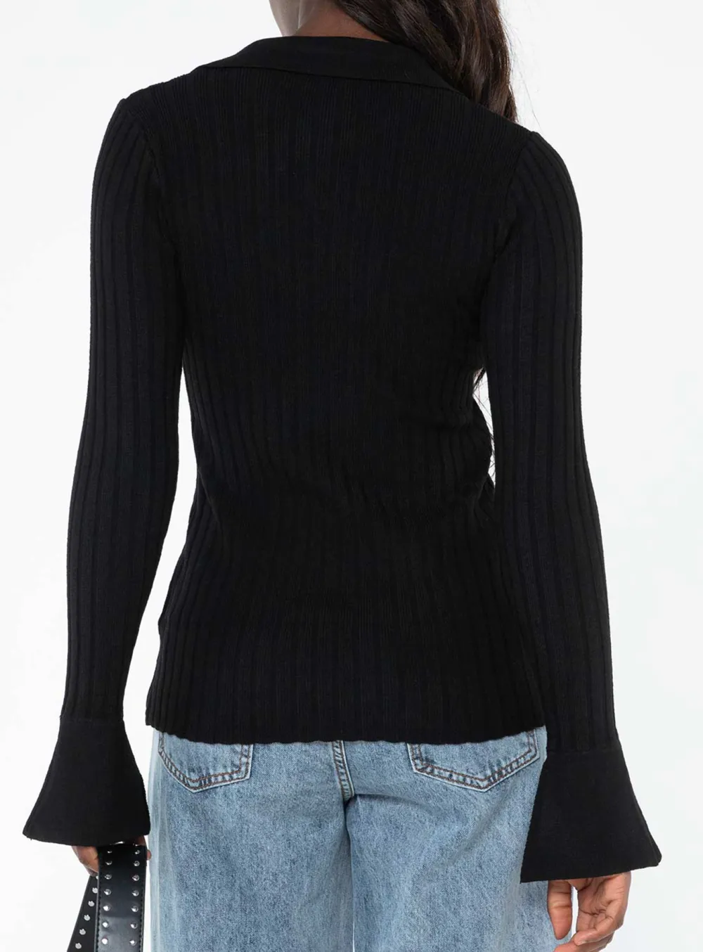 Lapel Knitted Cardigan