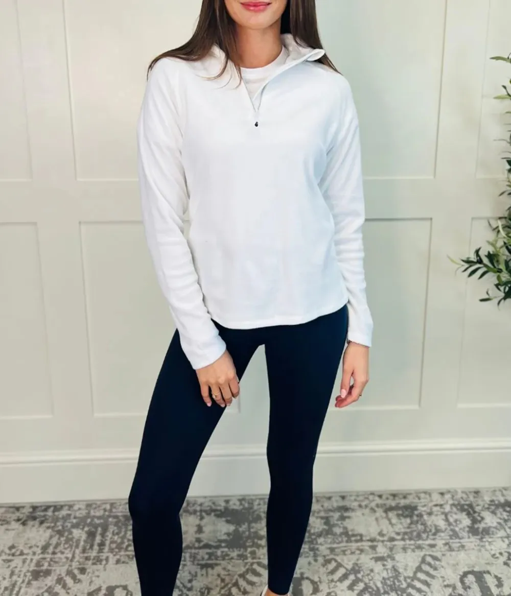 White Freeform Fleece