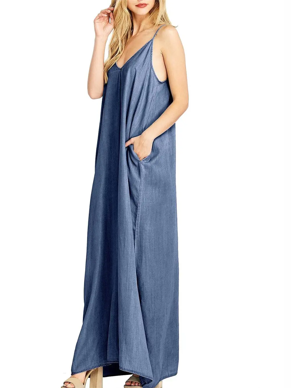 Spaghetti Srap Maxi Dress