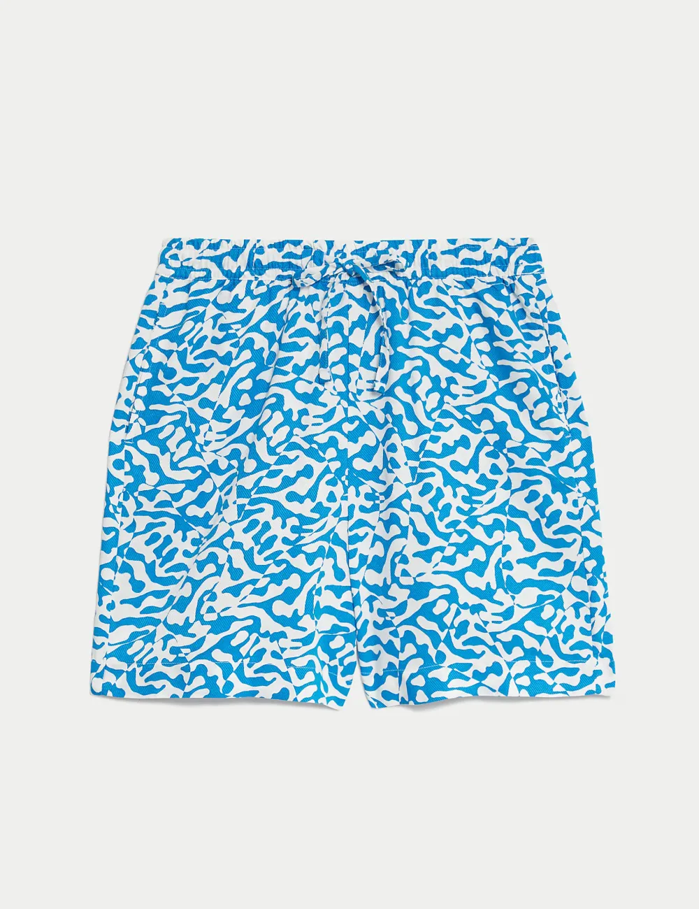 Printed Twill Shorts