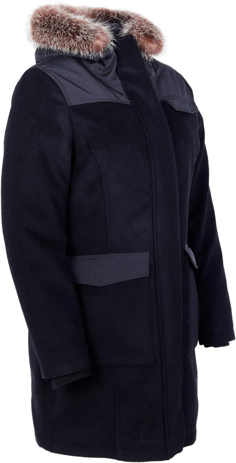 Women's Taos Cascde Cloth Hybrid Parka with Detachable Hood