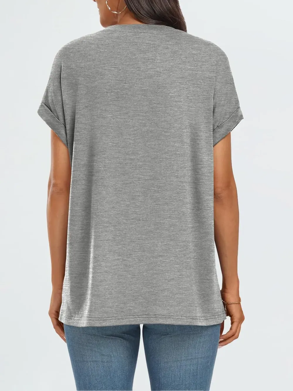 AUTOMET Women Tops Casual Basic T Shirts Loose Fit Crewneck Short Sleeve Summer Outfits