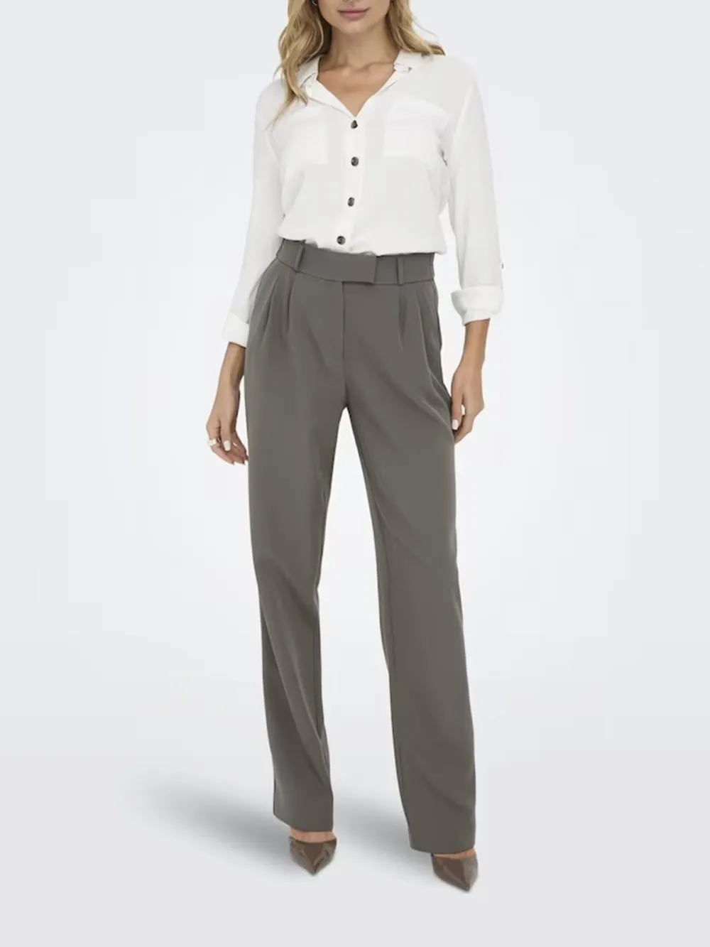 Striped Long Sleeve Casual Style Blouses