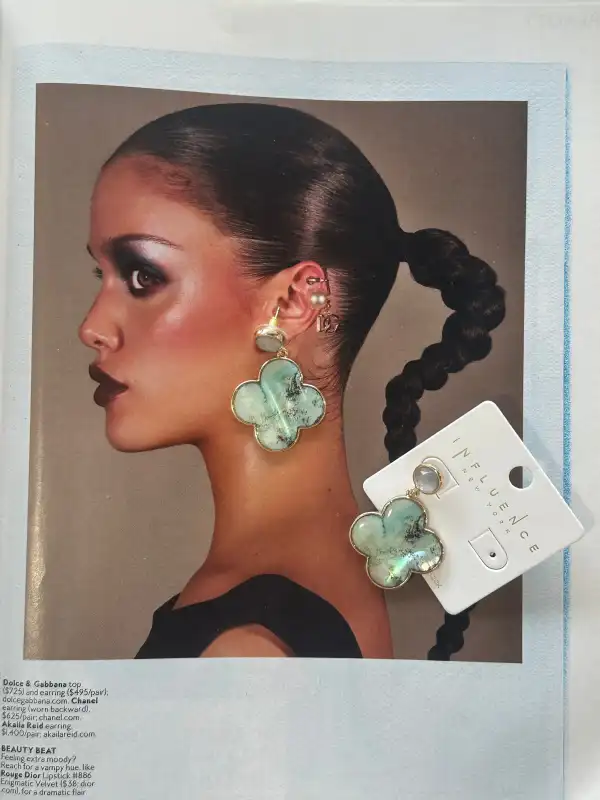 Clover Charm Earring