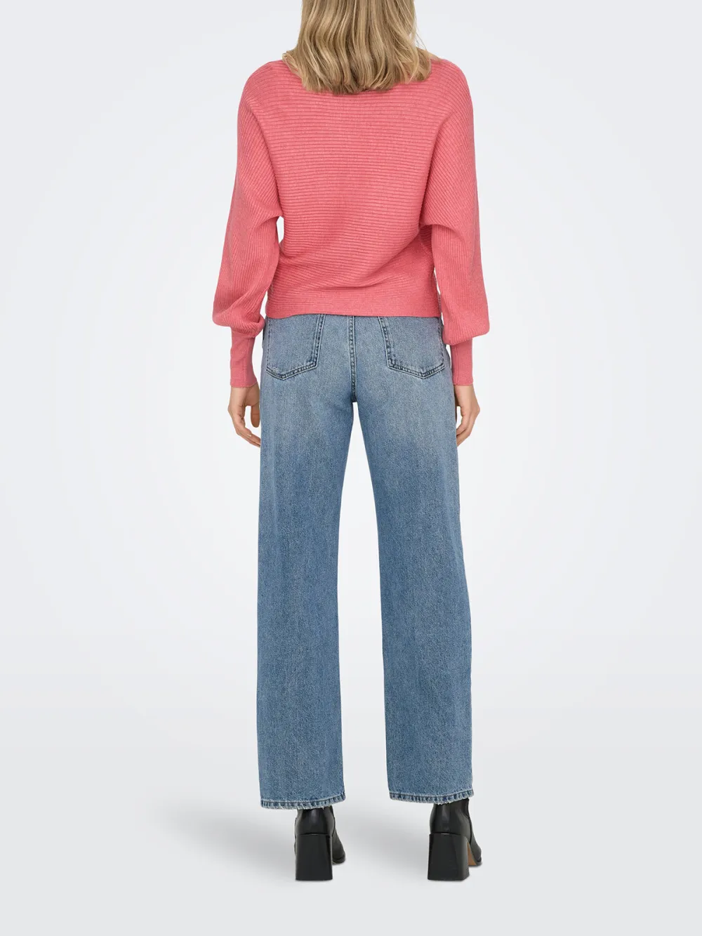 Plain Colored Crew Neck Long Sleeve Sweaters